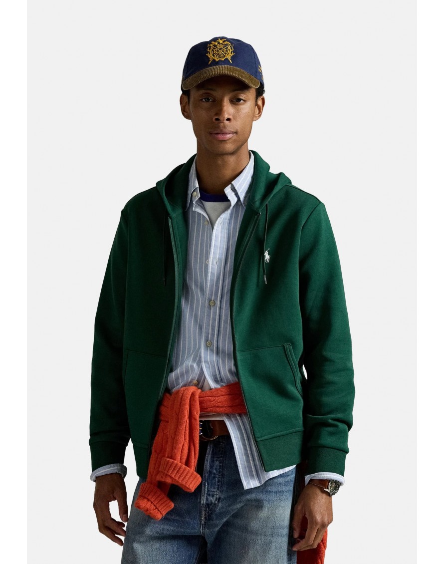Ralph Lauren Chaqueta Chándal de punto doble y cremallera