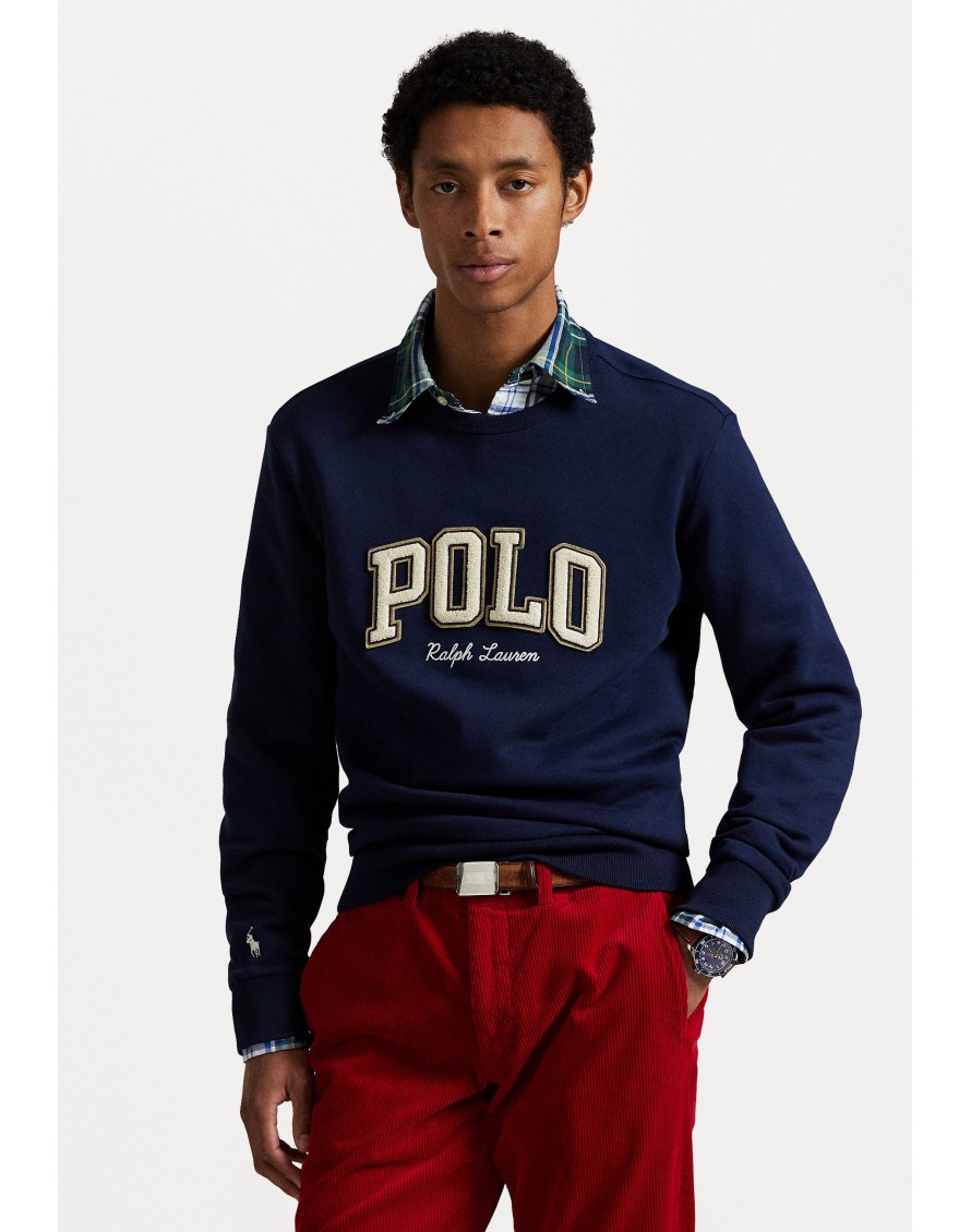 Ralph Lauren Jersey Logo Fleece Sweatshirt