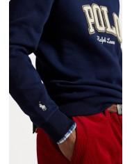 Ralph Lauren Jersey Logo Fleece Sweatshirt