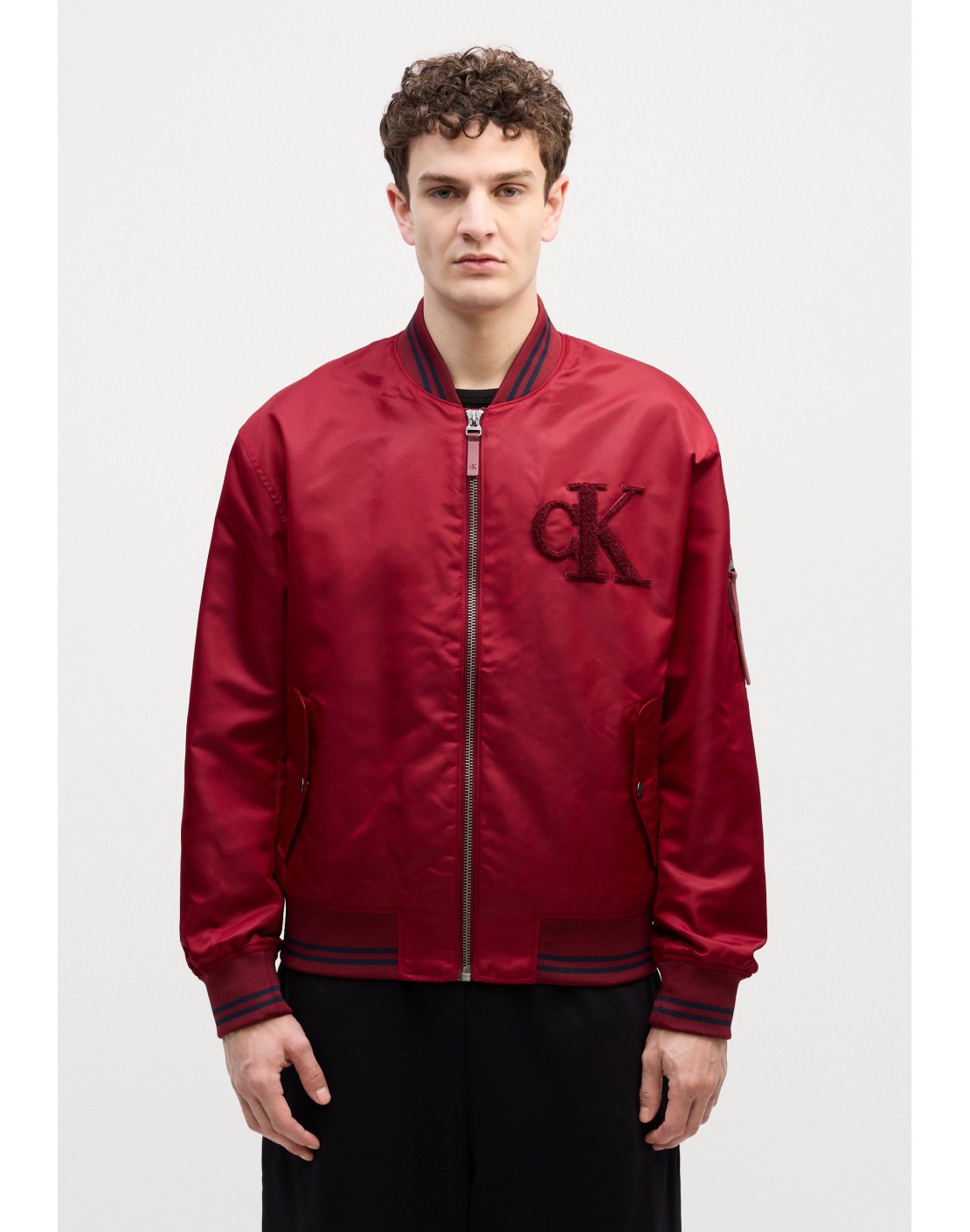 Calvin Klein Cazadora bomber LS Jeans Tipped Hero