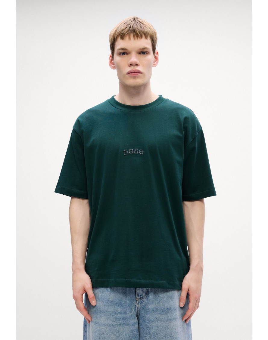 Hugo Boss Camiseta Dadsu de algodón con logos bordados