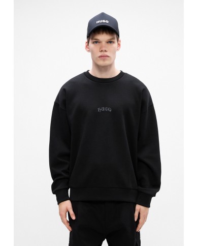 Hugo Boss Sudadera Dadsino en mezcla de algodón con logo bordado