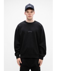 Hugo Boss Sudadera Dadsino en mezcla de algodón con logo bordado