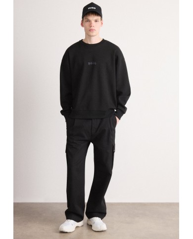 Hugo Boss Sudadera Dadsino en mezcla de algodón con logo bordado