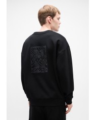 Hugo Boss Sudadera Dadsino en mezcla de algodón con logo bordado