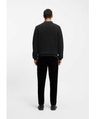 Hugo Boss Polo San Pauley-C de algodón interlock con cremallera