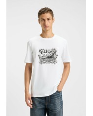 Hugo Boss Camiseta Diwon con ilustración de logo
