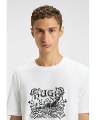 Hugo Boss Camiseta Diwon con ilustración de logo