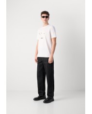 Hugo Boss Camiseta Dugolini con ilustración de logo bordado