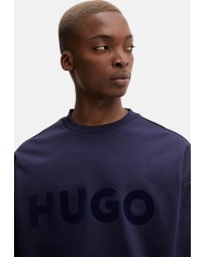 Hugo Boss Sudadera Dinex con logo estampado a tono