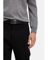 Hugo Boss Cinturón Gilroy Loop Sz35 de piel italiana