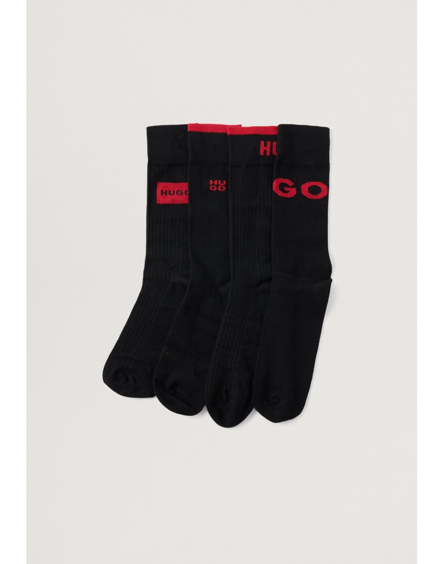 Hugo Boss Calcetines Pack 4P Rs Gift Rib CC
