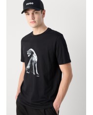 Hugo Boss Camiseta Didug con ilustración de perro