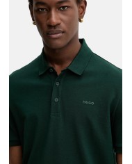 Hugo Boss Polo Donos222 de piqué de algodón con logo estampado