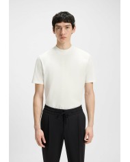 Hugo Boss Camiseta Dimerson slim fit de algodón elástico con cuello alto