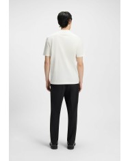 Hugo Boss Camiseta Dimerson slim fit de algodón elástico con cuello alto