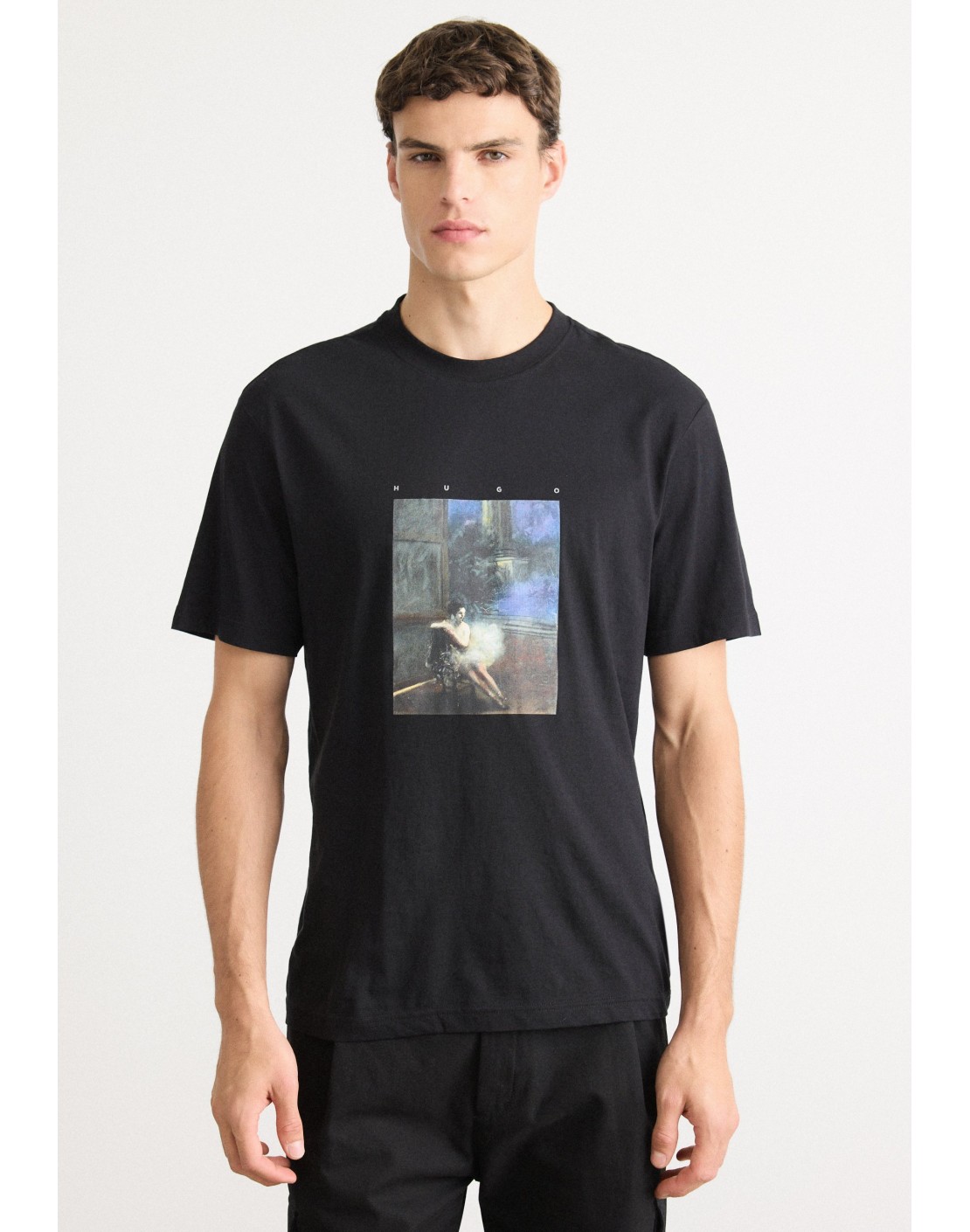 Hugo Boss Camiseta Dabolos con ilustración de bailarina