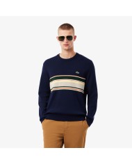 Lacoste Jersey de rayas de fabricación francesa