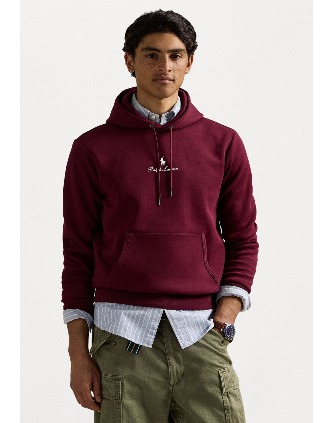 Ralph Lauren Sudadera Logo Double-Knit Hoodie