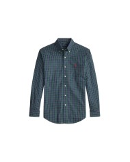 Ralph Lauren Camisa de popelina Custom Fit de cuadros