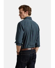 Ralph Lauren Camisa de popelina Custom Fit de cuadros