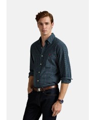 Ralph Lauren Camisa de popelina Custom Fit de cuadros