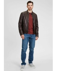 Mauritius Chaqueta piel Brody Lasv Men Biker