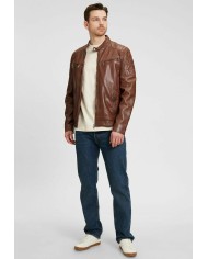 Mauritius Chaqueta piel GB Derry Laorv Men Biker