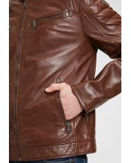 Mauritius Chaqueta piel GB Derry Laorv Men Biker