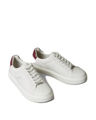 Calvin Klein Zapatillas de piel y ante con suela flexible