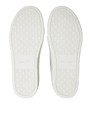Calvin Klein Zapatillas de piel y ante con suela flexible