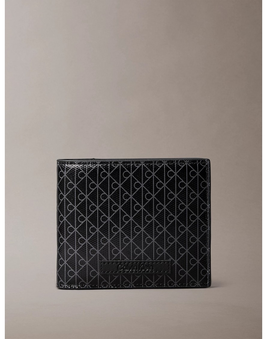 Calvin Klein Cartera plegada con logo monograma con monedero