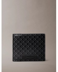 Calvin Klein Cartera plegada con logo monograma con monedero