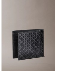 Calvin Klein Cartera plegada con logo monograma con monedero