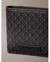 Calvin Klein Cartera plegada con logo monograma con monedero