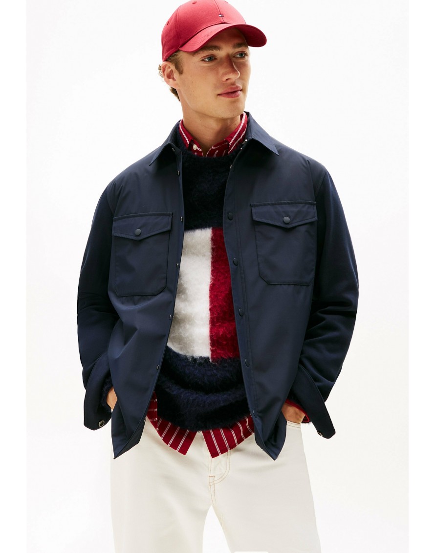 Tommy Hilfiger Sobrecamisa Mix Media Intechno Overshirt