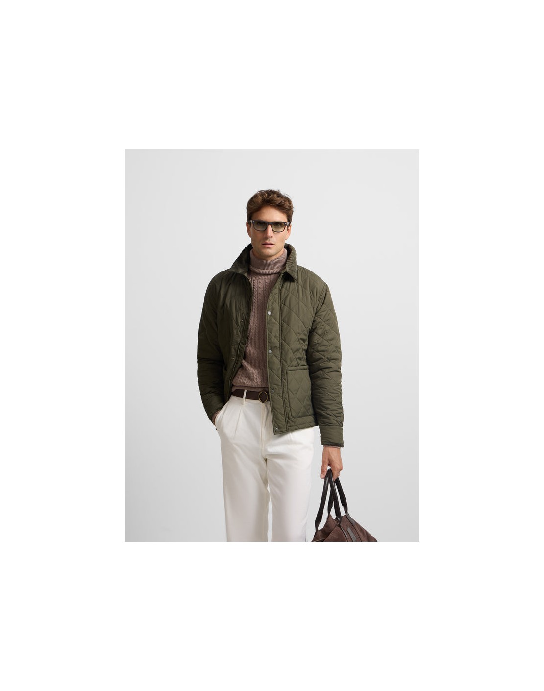 Silbon Chaqueta clasica field verde