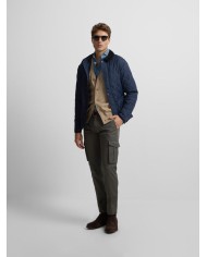 Chaqueta clasica field azul marino