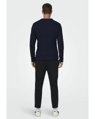 Only & Sons Jersey Onskicker Life Cable Crew