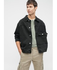 Only & Sons Chaqueta vaquera Onsstudio Washed Black 2384 DNM Jacket