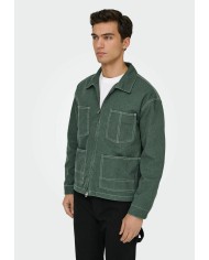 Only & Sons Chaqueta vaquera Onszealand ZIP WW6017 YFM DNM Jacket
