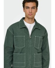 Only & Sons Chaqueta vaquera Onszealand ZIP WW6017 YFM DNM Jacket