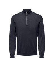 Only & Sons Jersey Onswyler Life REG 14 Half ZIP Knit Noos
