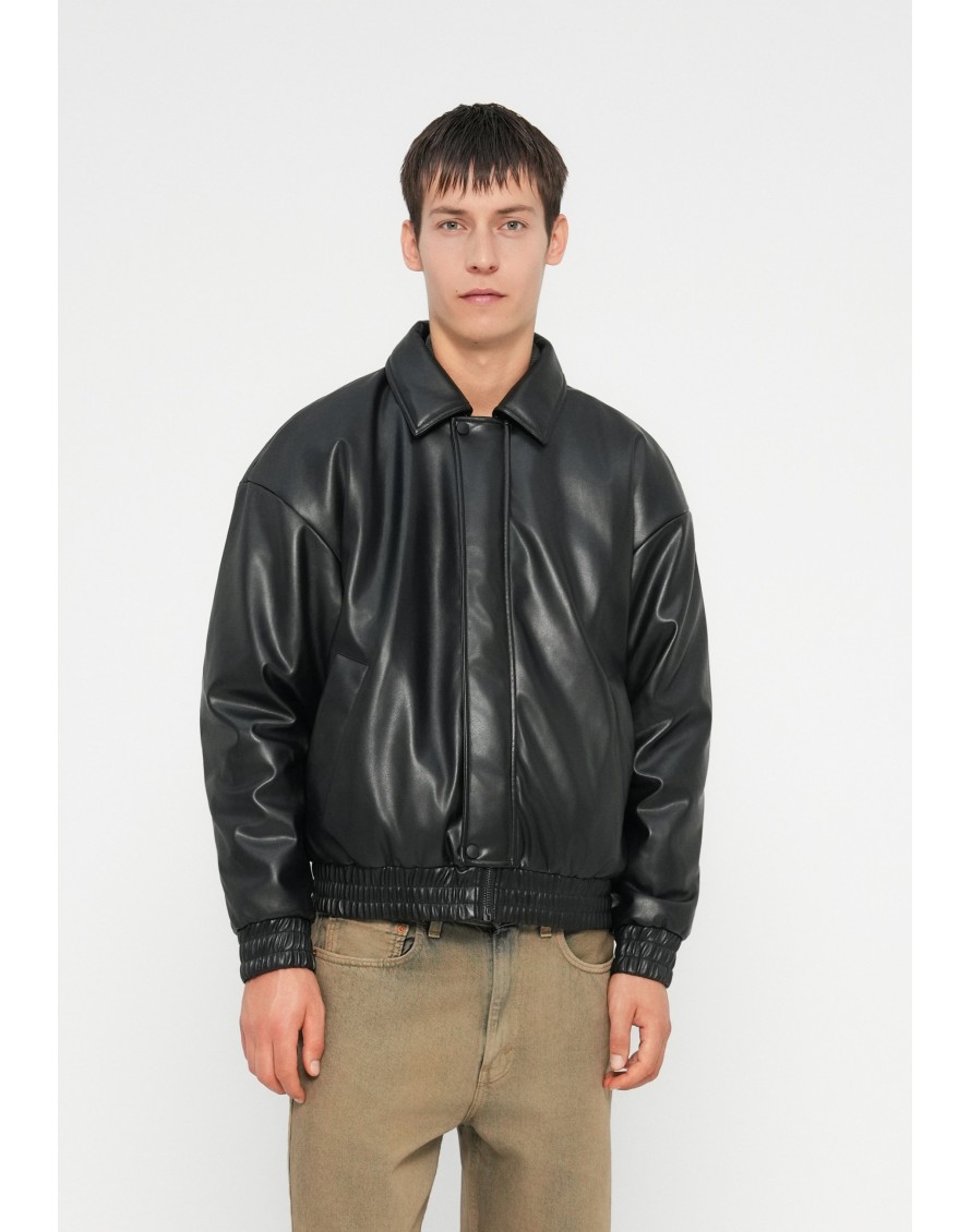 Only & Sons Chaqueta tipo cuero Onsphill Padded Bomber OTW