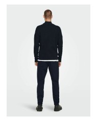 Only & Sons Jersey Onsphil REG 12 Struc Half ZIP Knit Noos