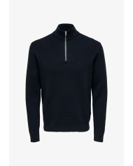 Only & Sons Jersey Onsphil REG 12 Struc Half ZIP Knit Noos