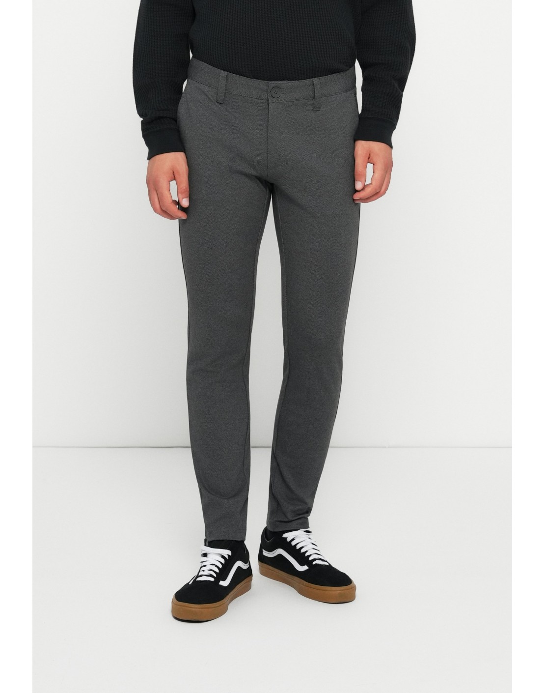 Only & Sons Pantalón Chino Onsmark Slim Herringbone 2911 Pant Noos