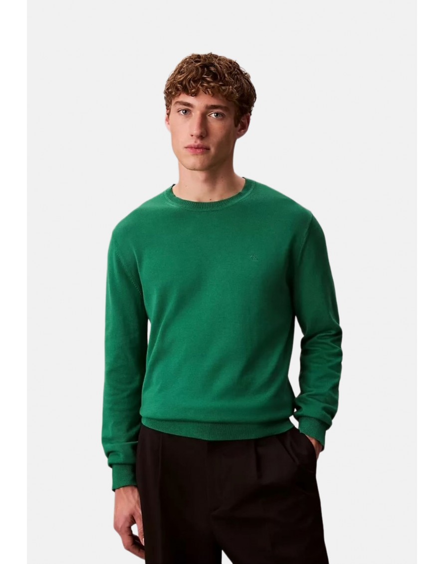 Calvin Klein Jersey de punto Supima Crew