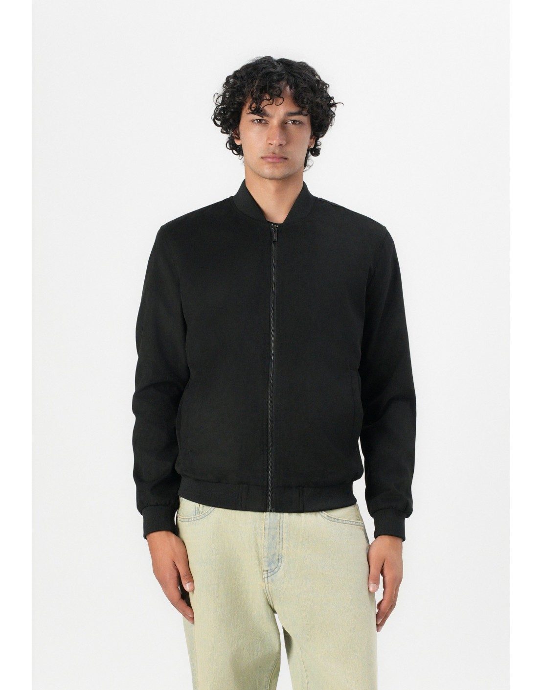 Only & Sons Chaquetas bomber Onslucas Fake Suede Bomber OTW Noos