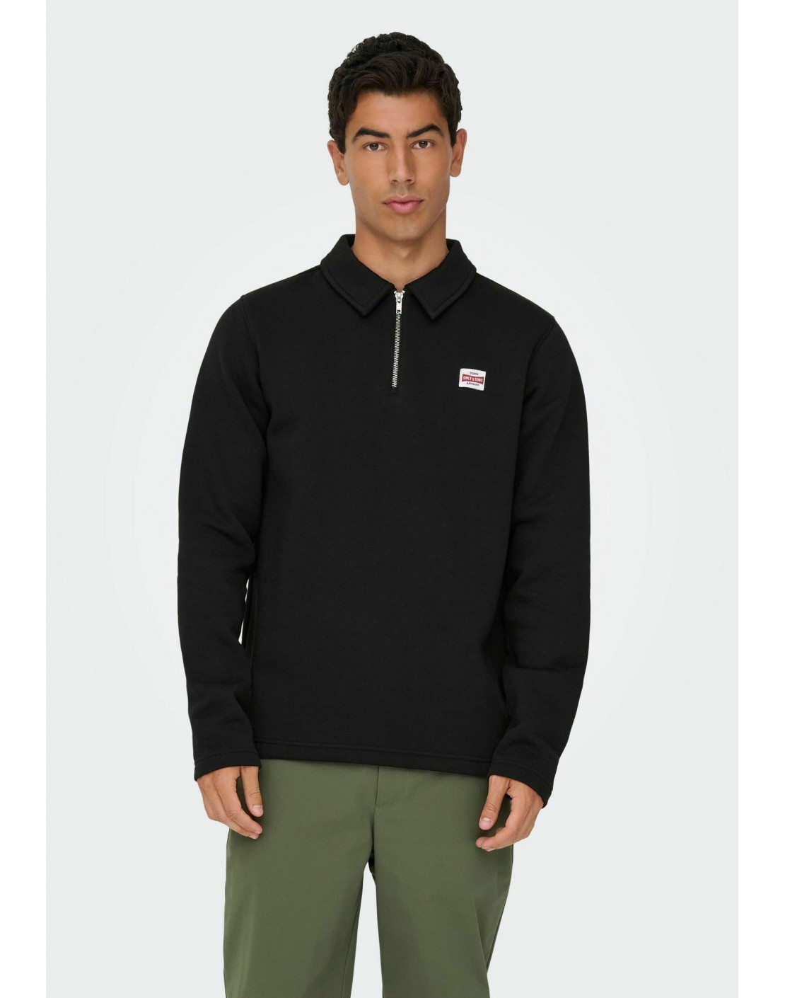Only & Sons Sudadera Onsdawson REG Halfzip Sweat VD